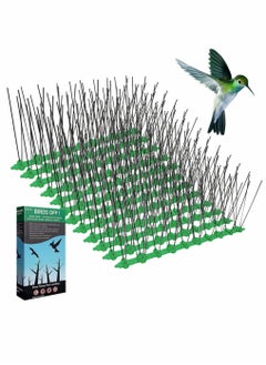 Bird nails - deterrent nails for birds made of stainless steel, bathroom repellent for fence, ceiling and window sills, anti-climbing fence nails stop - 3 meters