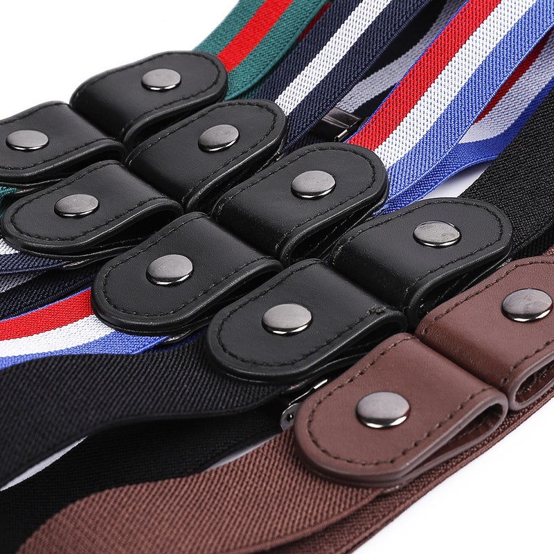 New lazy invisible belt source Joker stretch men and women high sense small fragrant wind belt manufacturers wholesale Coffee  - Image 5
