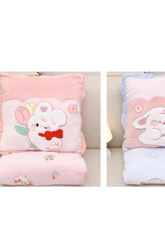 Pillow And Blanket Can Be Used For Both Car And Sofa Cushions, Suitable For Travel, Airplanes, Trains, Beds, Offices, And Rest  - Image 5