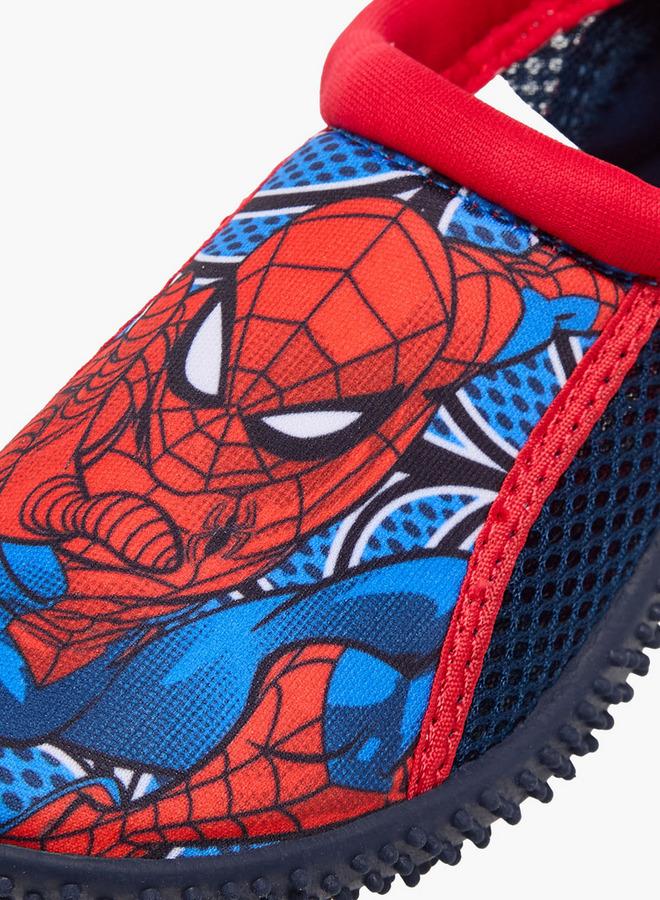 MARVEL Spider-Man Print Slip-On Pool Shoes - Image 4
