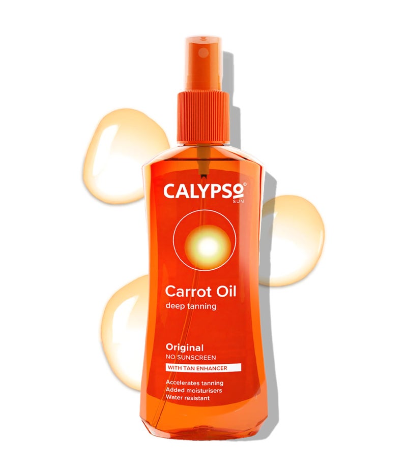 Calypso Original Carrot Oil With Tan Extender 220ml/6.7Fl Oz - Image 1