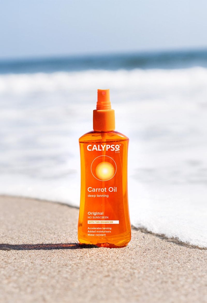 Calypso Original Carrot Oil With Tan Extender 220ml/6.7Fl Oz - Image 2
