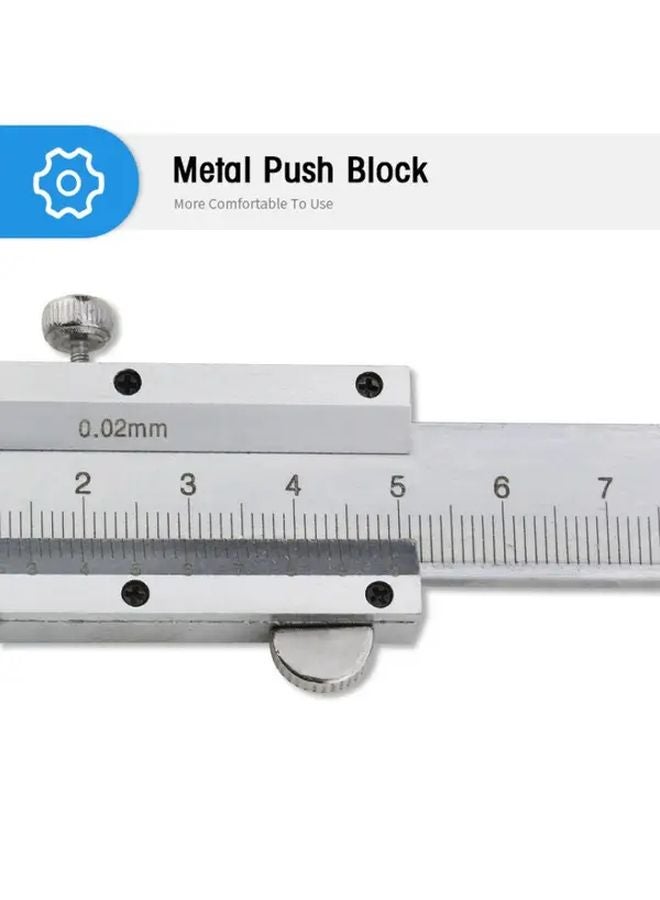 Heavy Duty Portable Handheld Micrometer Gauge 0 200mm Range Industrial Precision Measuring Caliper - Image 5