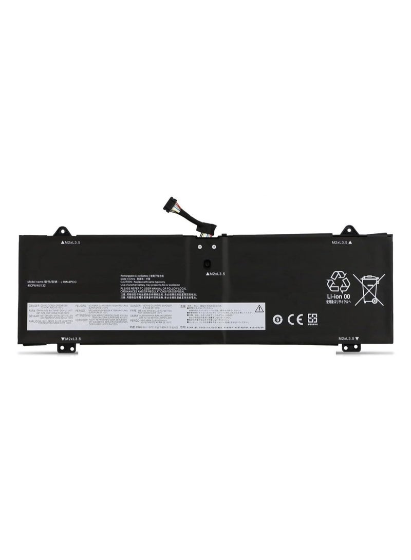 L19C4PDC L19M4PDC L19L4PDC Laptop Battery Compatible for Lenovo Yoga 7i 2020 2021 2022 7-14ITL5 7-15ITL5 7-14ACN6 2-in-1 Series 5B10Z26482 5B10Z26485 5B10Z26479 Notebook Battery - Image 1