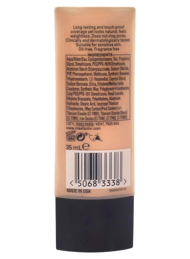 Max Factor Lasting Performance Touch Proof Foundation, 35ml - 120 Tawny