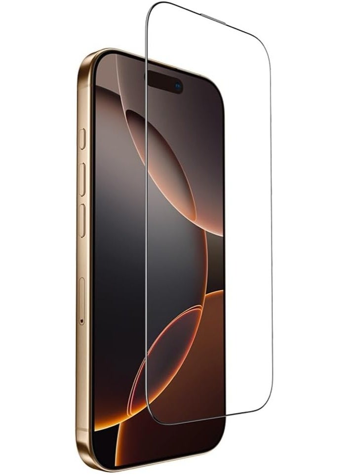 Tempered Glass Screen Protector Compatible with iPhone 17 Pro Max, Easy Installation, 9H Hardness, Clear Screen Protector, Anti-Fingerprint, Bubble-Free - Image 2