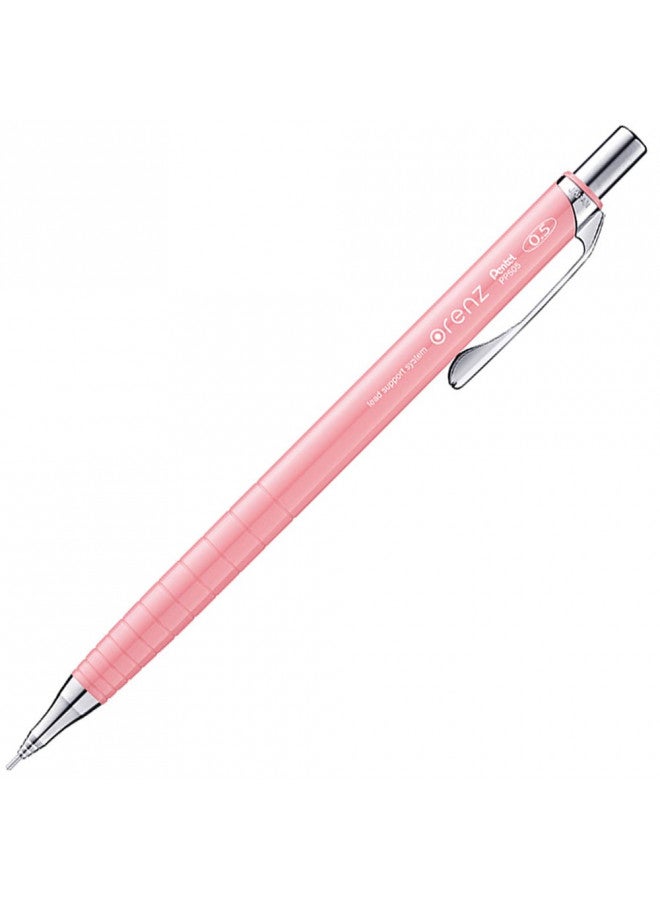 Pentel Core Not Break Mechanical Pencil, Peach Pink (XPP505-GP) - Image 1