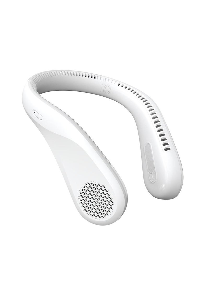 general Nuerst Neck Fan 5000mah Portable Personal Fan Hands Free Bladeless Fan Wearable Fan 3 Speeds Strong Airflow Cooling Fan For Travel Outdoor Indoor - Image 1