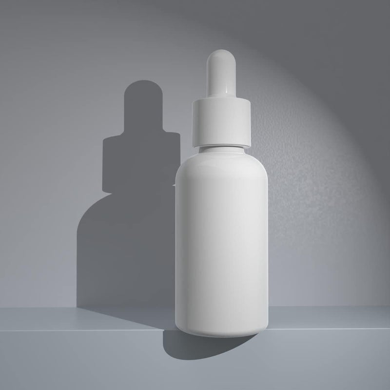 seafulee 1oz White Coated Eye Glass Dropper Bottles (30ML) with White Cap and Pipettes, UV Safe Bottles for Essential Oils and Aromatherapy (Pack of 30) - Image 5