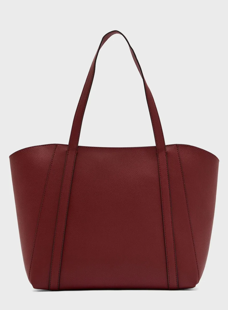 GUESS Naya Zip Detail Tote