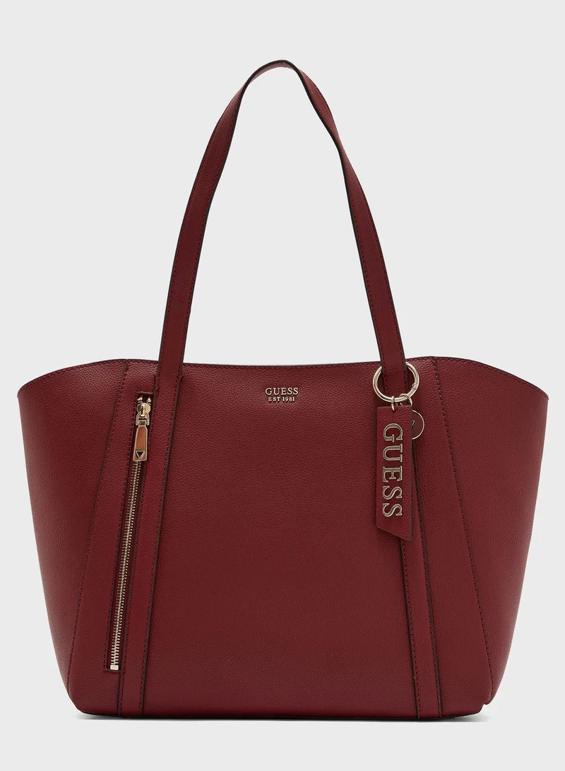 GUESS Naya Zip Detail Tote