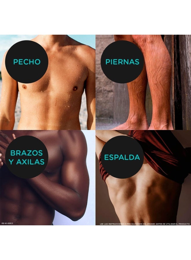 كريم فيت لإزالة الشعر للرجال للظهر والذراعين والساقين، للبشرة الحساسة، 200 مل - Image 5