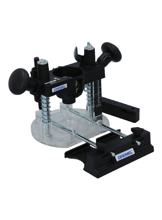 DREMEL Transparent Base Immersion Handle Router Attachment Black and Clear 23.5 X 15 X 15 cm JE2 615 033 5JA - Image 2