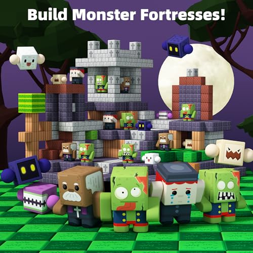 GobiDex 108PCS Magnetic Blocks Figures Crew Playset Build Weird Monster MagWonder with STEM Building Toys Pretend Play Montessori Gift for Boys and Girls 3 Years Old - Image 5