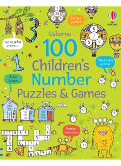 100 Children's Number Puzzles and Games 
