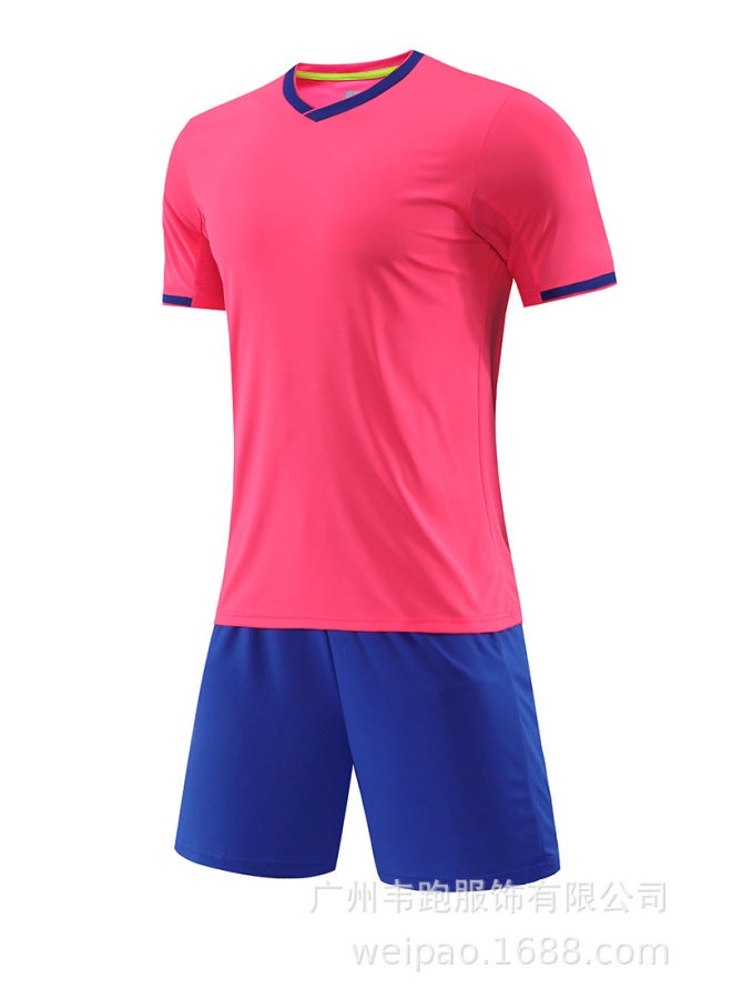 Rose Red Football Jersey - Image 1