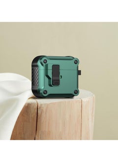 Case Cover For AirPods 3 Eagle Shockproof Earphone Protective Case with Switch Green