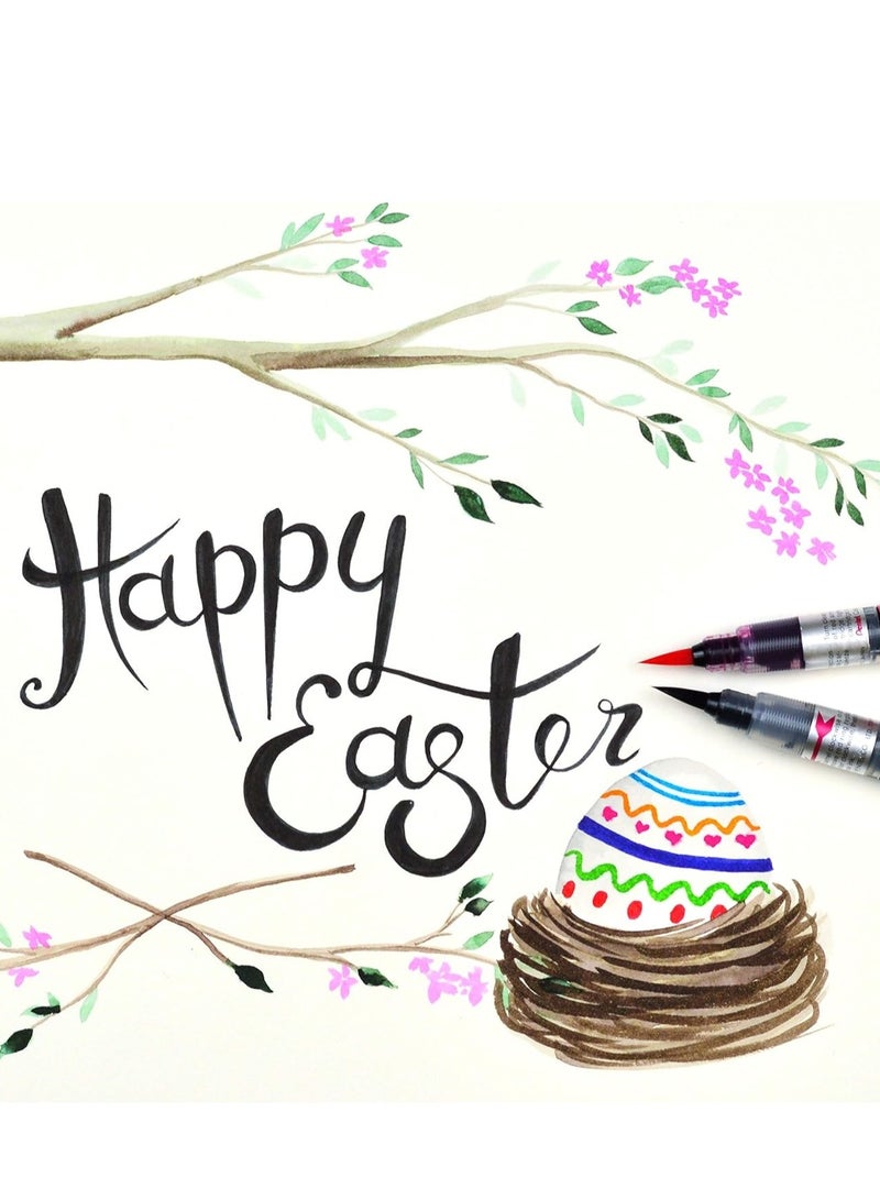 Pentel Pinceau Arts Colour Brush Sepia - Image 5