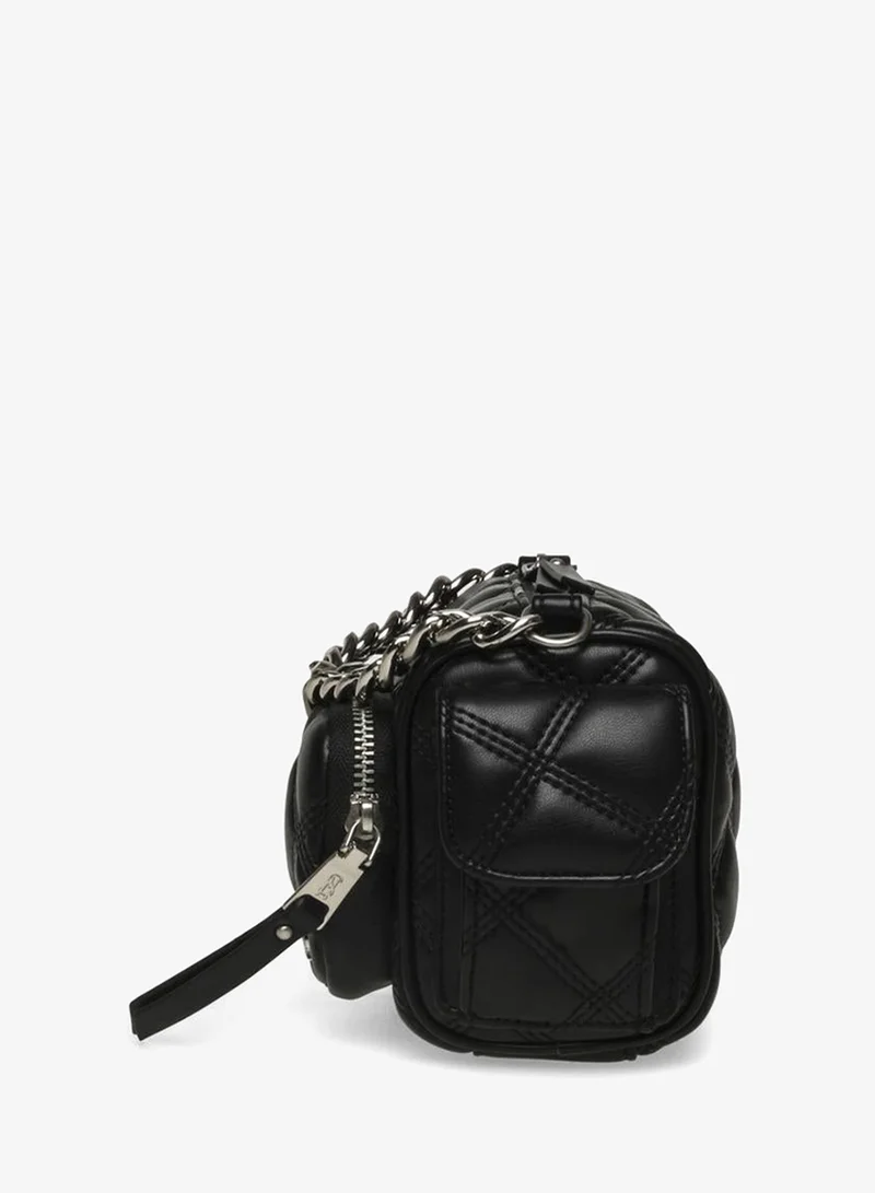 ستيف مادن Bminny Black Nickel Mini Bag