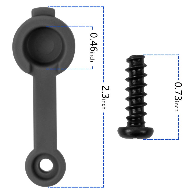 Ophjerg Lifetime Kayak Plugs And Screw -For Most Fathom Amped Freestyle Kayak Accessories (2 Pack - Image 4