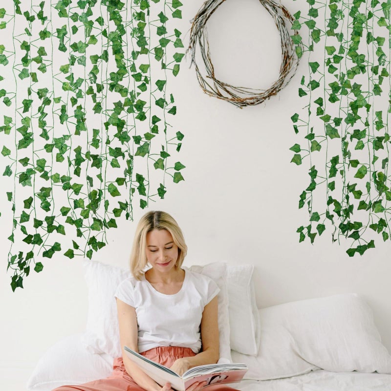 Freyalife Fake Vines for Room Decor(36Pack252Ft) Aesthetic Artificial Plant Ivy Leaves Hanging Greenery Garlands for Home Bedroom Wall Wedding Christmas Party Office patio Indoor, Outdoor Garden Decor - Image 3