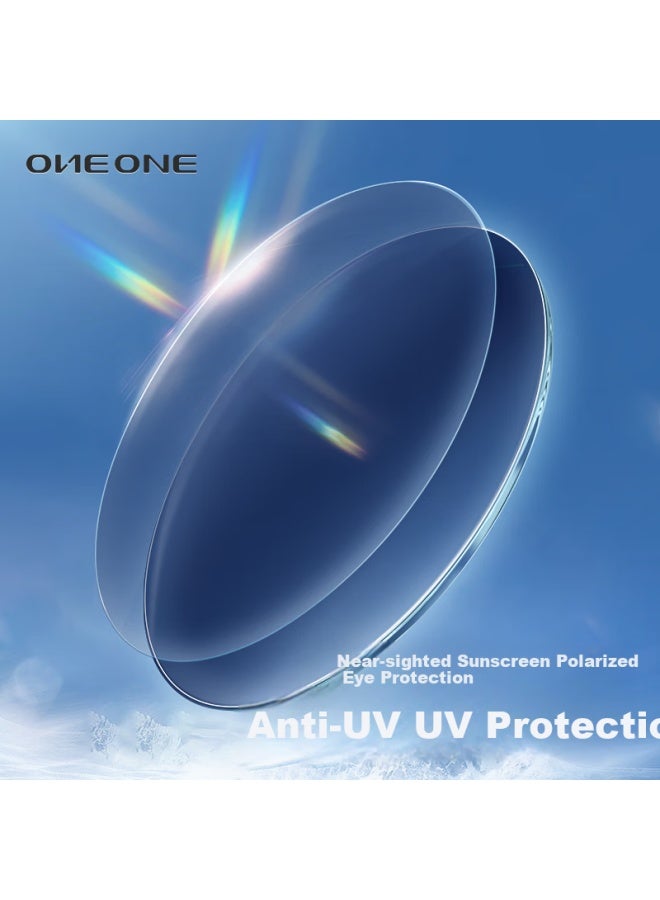 One&one Polarized Sungl For Nearsighted Women, Nearsighted Sungl For Men, Anti-glare Driving Gl With Prescription Lenses, Back-to Sungl - Image 3