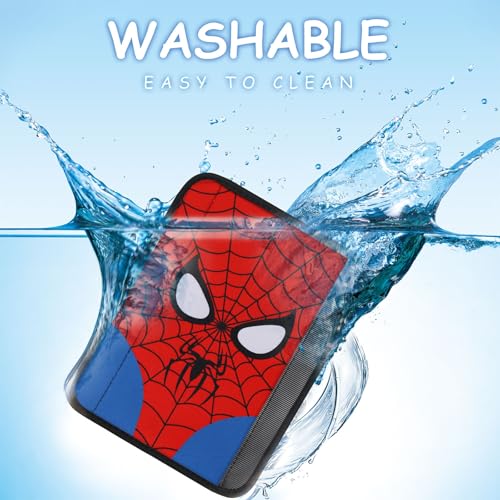 YR Seat Belt Cover for Kids, Soft Comfort Seat Belt Cushion for Children, Cute Cartoon Pattern Car Seat Belt Pads Cover for Girls and Boys, 1 Pack (Cartoon Spider) - Image 5