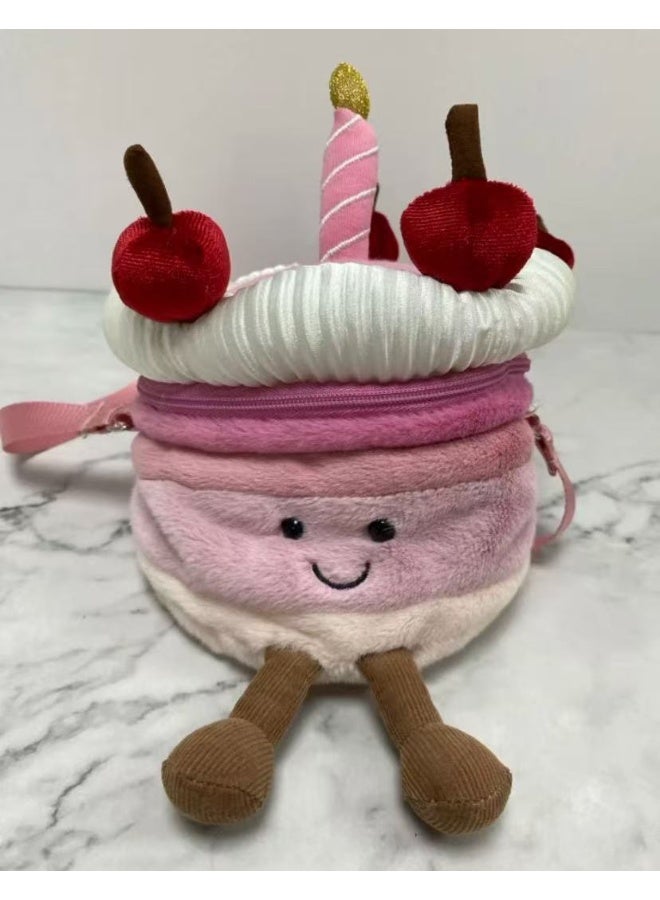 Jellycat Cute Plush Toy Crossbody Bag - Comfort Doll Holiday Gift 