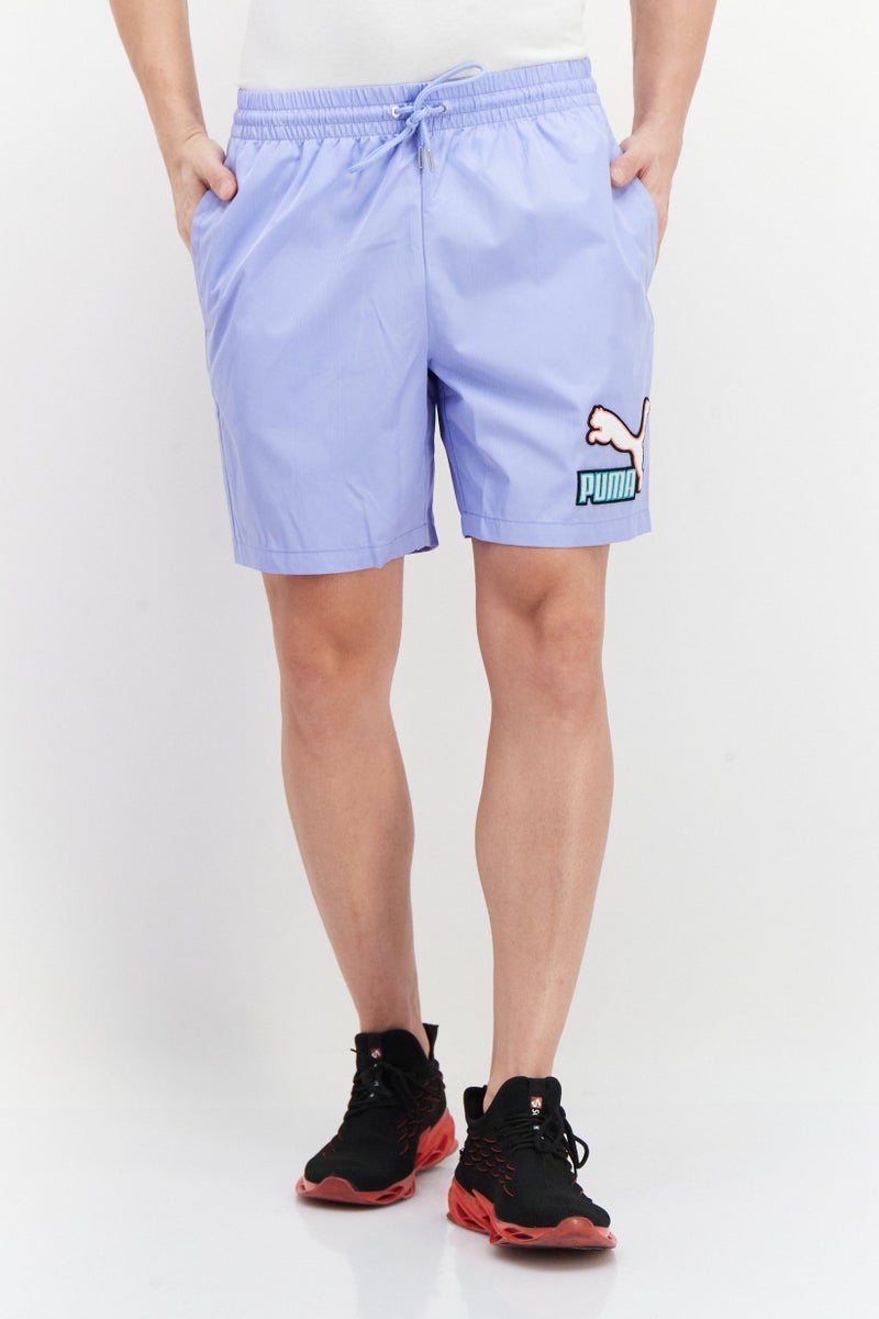PUMA Men Sportswear Fit Training Shorts, Lavender - Image 1