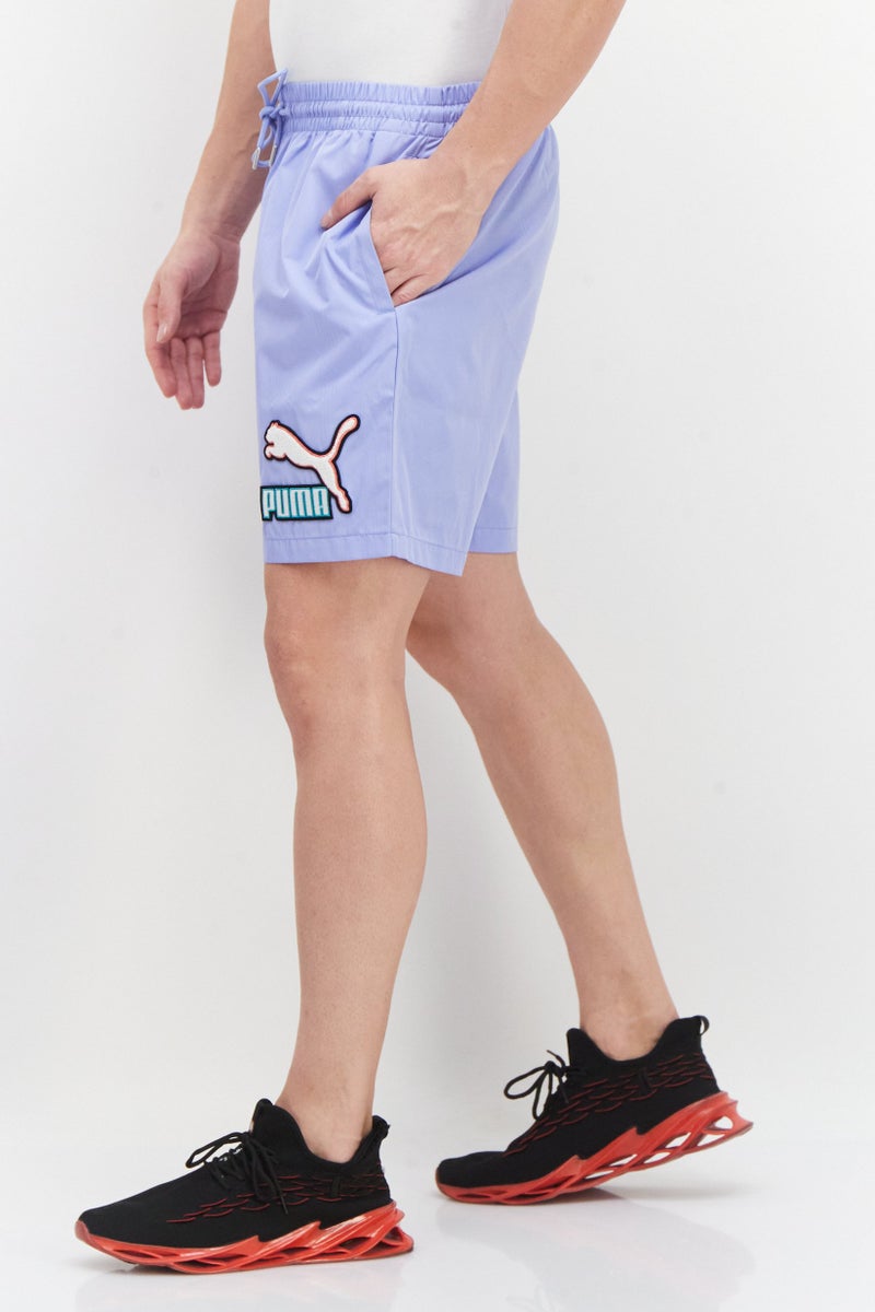 PUMA Men Sportswear Fit Training Shorts, Lavender - Image 4