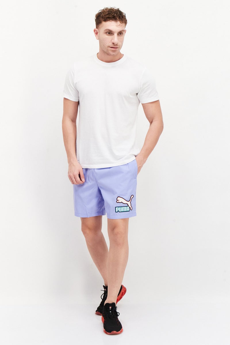 PUMA Men Sportswear Fit Training Shorts, Lavender - Image 3