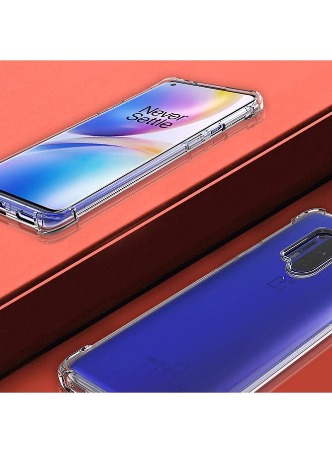 O Ozone Clear Classic Case Compatible With OnePlus 8 Pro | Transparent Slim Soft TPU Back Cover | Anti-Yellow Shockproof Protective Phone Case - Image 3