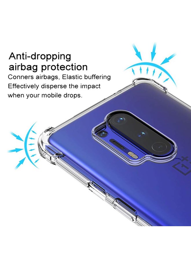 O Ozone Clear Classic Case Compatible With OnePlus 8 Pro | Transparent Slim Soft TPU Back Cover | Anti-Yellow Shockproof Protective Phone Case - Image 4