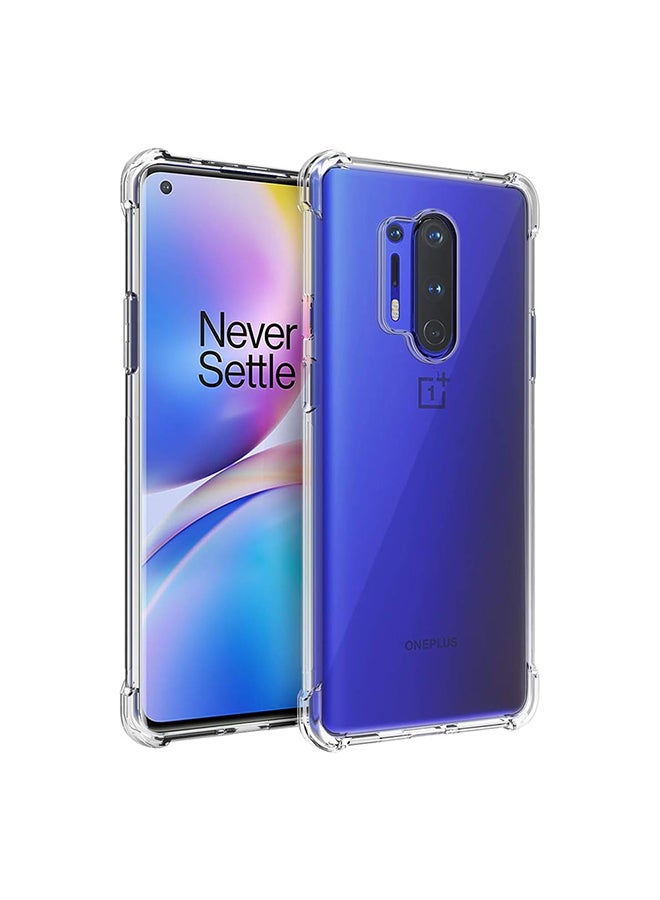 O Ozone Clear Classic Case Compatible With OnePlus 8 Pro | Transparent Slim Soft TPU Back Cover | Anti-Yellow Shockproof Protective Phone Case - Image 1