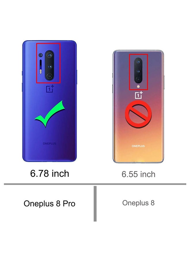 O Ozone Clear Classic Case Compatible With OnePlus 8 Pro | Transparent Slim Soft TPU Back Cover | Anti-Yellow Shockproof Protective Phone Case - Image 2