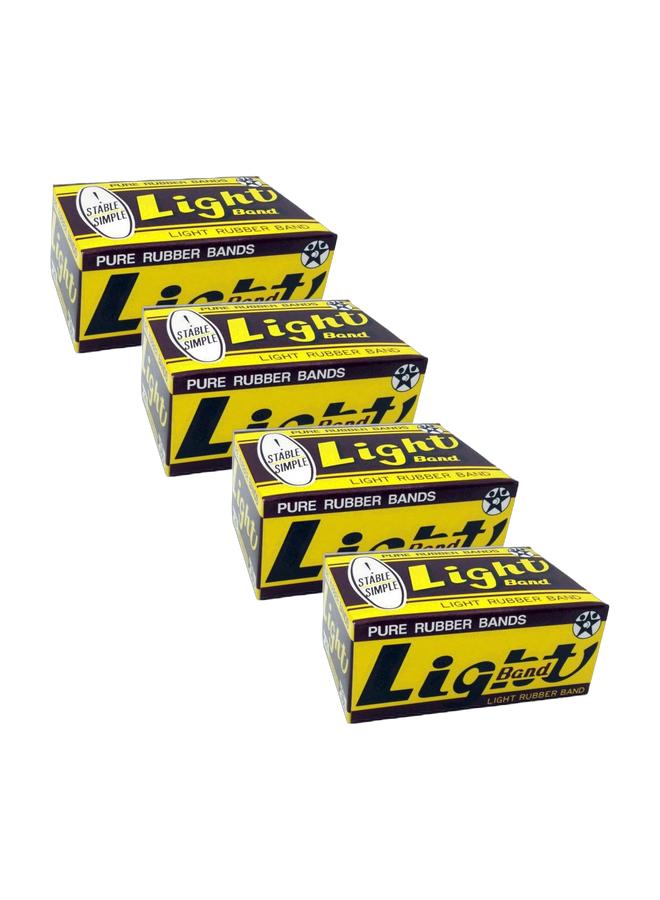 Kutswa Pure Light Rubber Bands Pack of 4 - Image 1