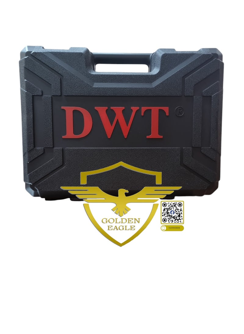 DWT Demolition and drilling hammer without charcoal 2 batteries 20 volt 4 ampere - Image 4