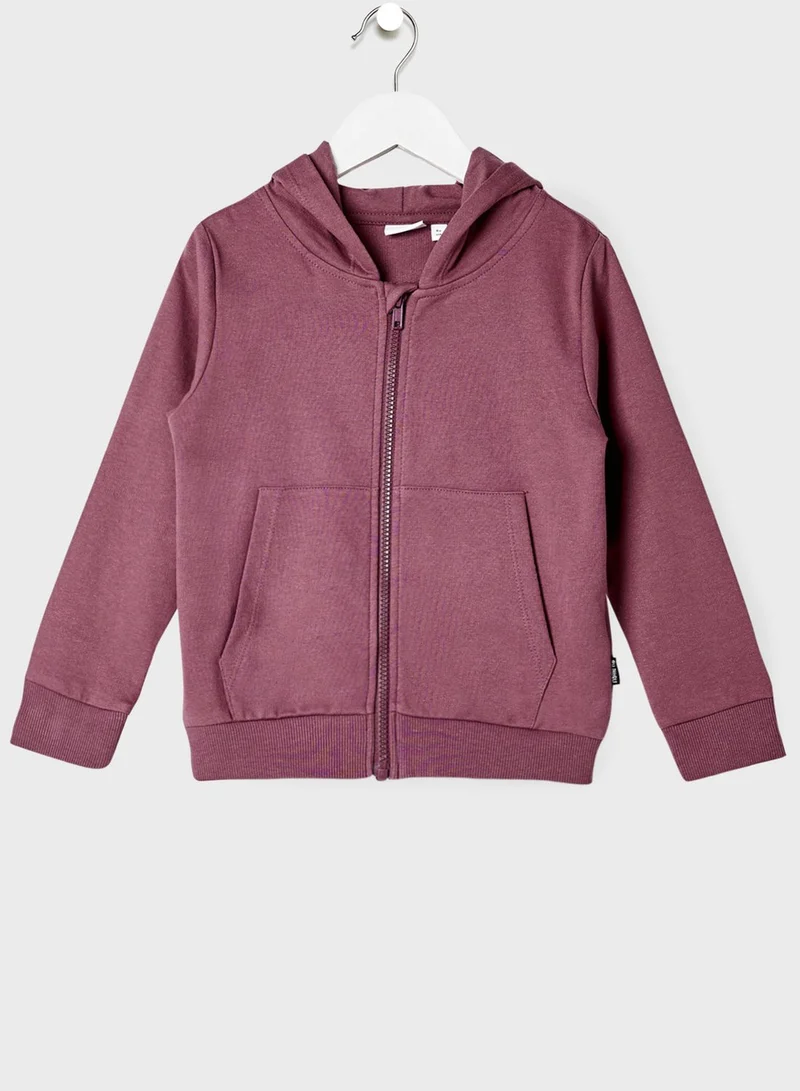 NAME IT Kids Zip-Through Hoodie