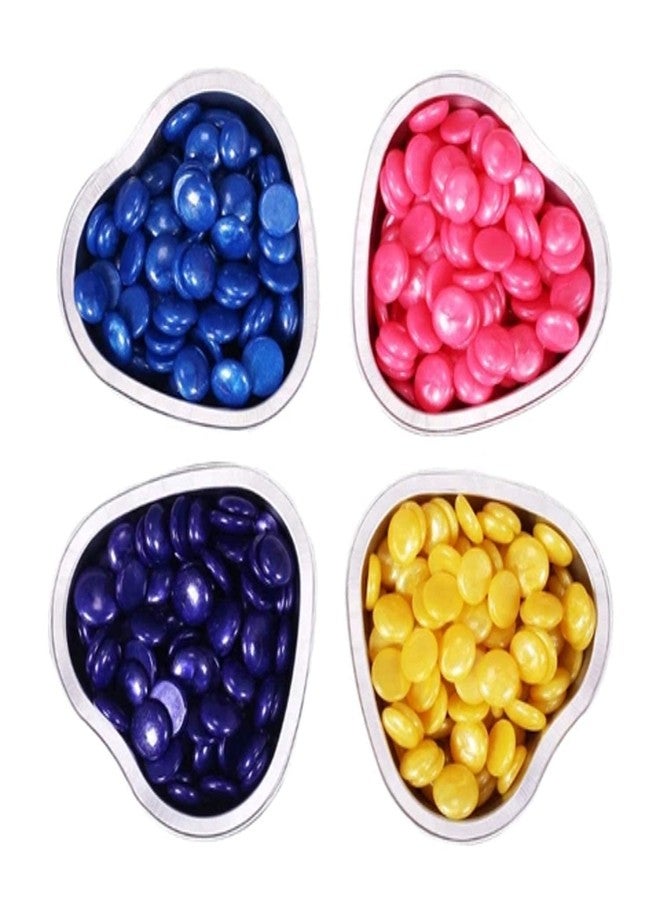 ROODILES Hard Beans Wax For Full Body Easy Hair Removal | Brazilian Hard Waxing Beans | Facial, Eyebrows, Underarms, Bikini Areas, Back and Chest, Legs Hair Removal Wax (100 Grams, Pack of 5) - Image 5