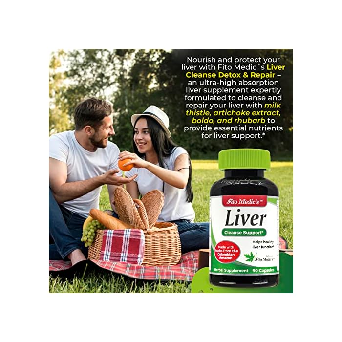 FITO MEDIC'S FITO Medic’S Lab Liver Supplement with Milk Thistle, Artichoke, Boldo and Rhubarb, Herbal Formula - Image 2