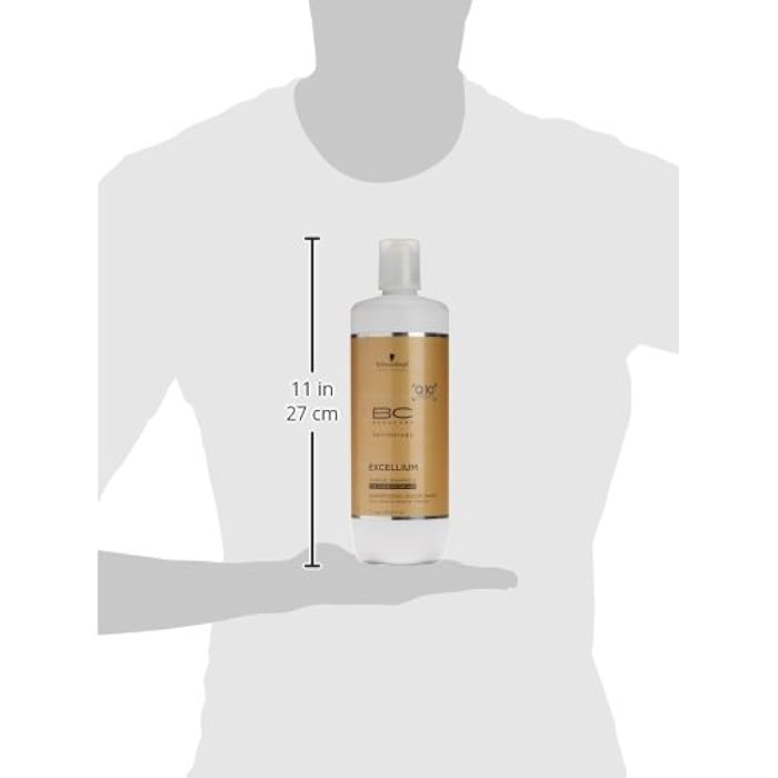 BC Bonacure EXCELLIUM Taming Shampoo with Q10+ Omega-3, 33.81-Ounce - Image 4