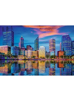 Trefl Trefl Cityscape: Urban Reflection, Perth, Australia 1500 Piece Jigsaw Puzzle Prime 33"x23" Thick Cardboard, Urban Landscape, Skyscrapers, Creative Fun for Adults and Children from 12 Years Old  - Image 2