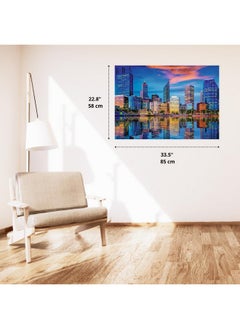 Trefl Trefl Cityscape: Urban Reflection, Perth, Australia 1500 Piece Jigsaw Puzzle Prime 33"x23" Thick Cardboard, Urban Landscape, Skyscrapers, Creative Fun for Adults and Children from 12 Years Old  - Image 3