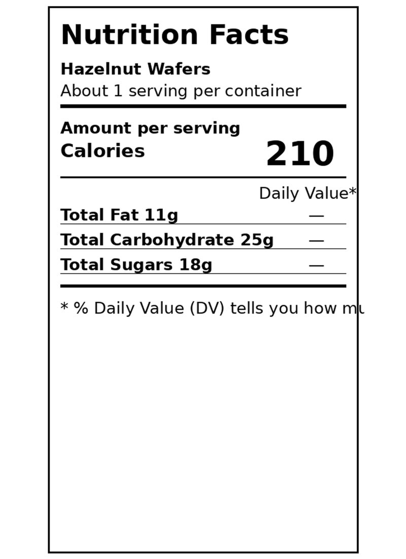 Wafe Up رقائق البندق - Image 2