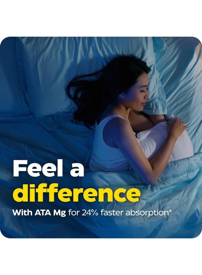ENZYMEDICA إنزيميدكا، مغنيسيوم مايند مع ATA Mg، امتصاص أسرع بنسبة 24%، مغنيسيوم عالي التوافر الحيوي للنوم، التوتر والإدراك، 60 حبة - Image 3