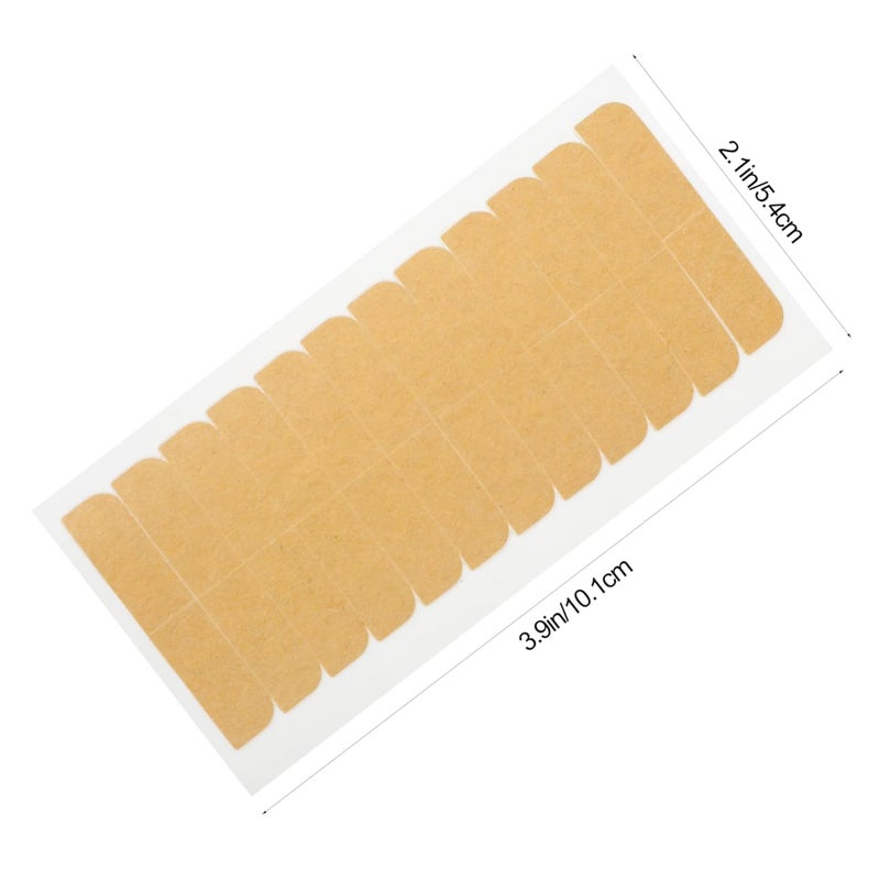 SHERCHPRY 1Set Double Sided Hair Extension Tape Invisible Adhesive Wig Tape for Hairpieces Strips Per Total for Parties Events and Everyday Use - Image 2