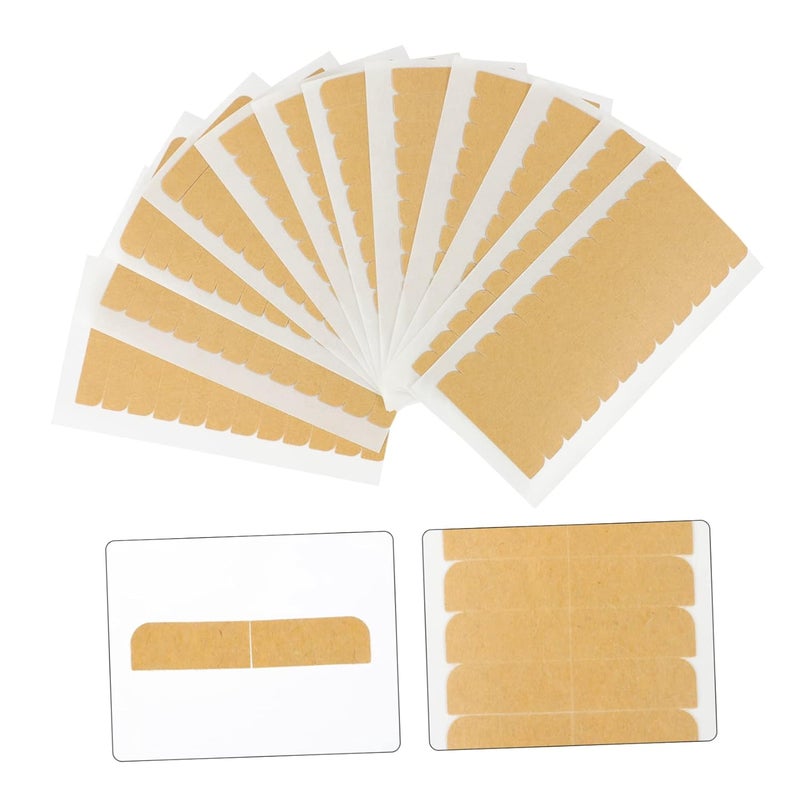 SHERCHPRY 1Set Double Sided Hair Extension Tape Invisible Adhesive Wig Tape for Hairpieces Strips Per Total for Parties Events and Everyday Use - Image 3
