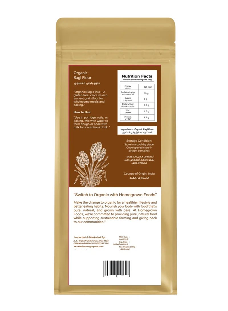 Homegrown Organic Ragi Flour - Image 2