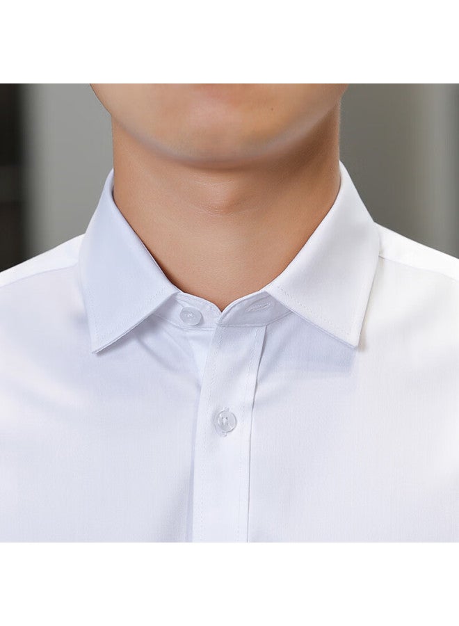 Tucano Tucano Men's Spring And Autumn Long-sleeved Shirt Business Formal Wear Fashion Casual Solid Color All-match Men's Clothing Black Xl - Image 5