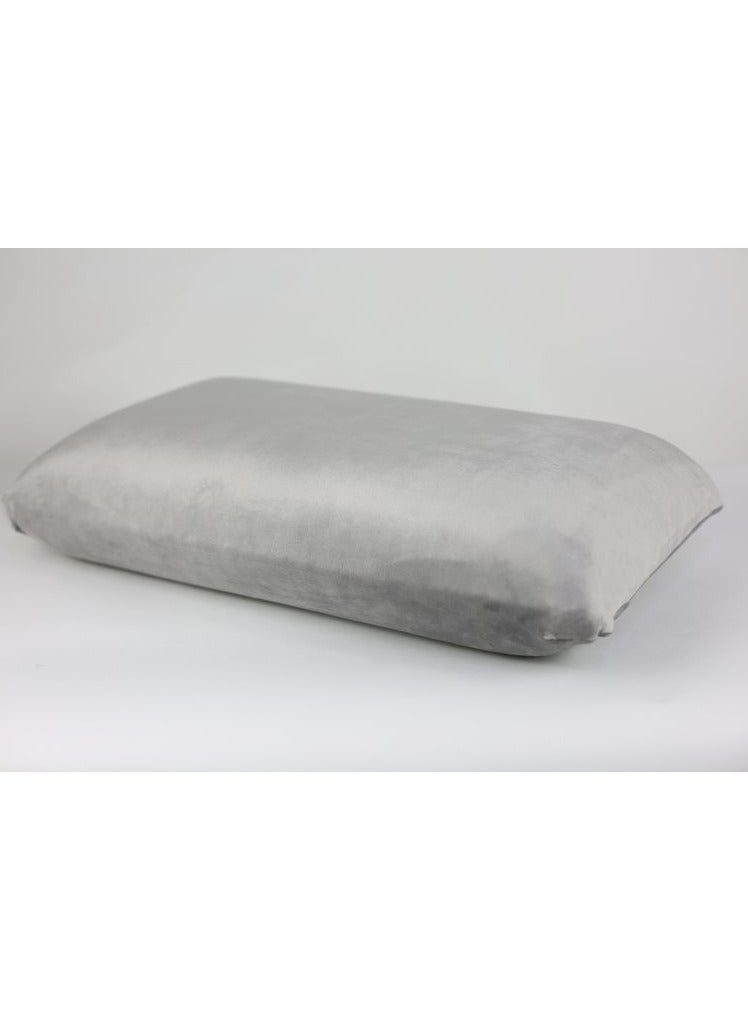 Max Comfort Gray Memory Foam Hotel Neck Shoulder Pain  - Image 1